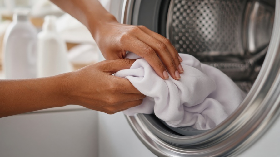 Lavagem de roupas delicadas com produtos Sebold